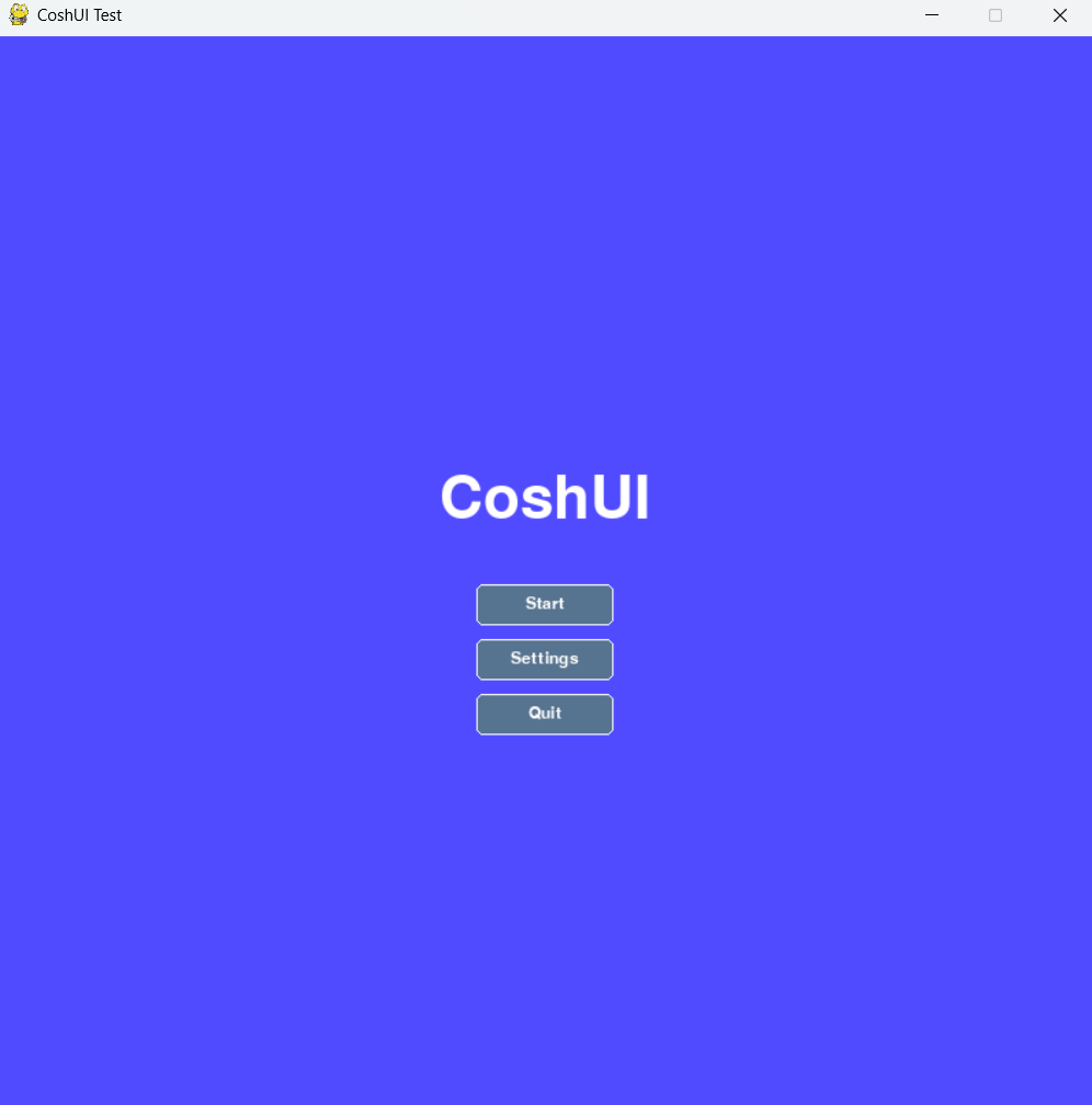 CoshUI Layout Engine Output
