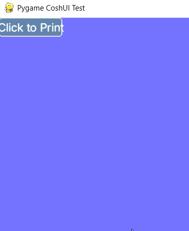 gif of button being clicked and dropping