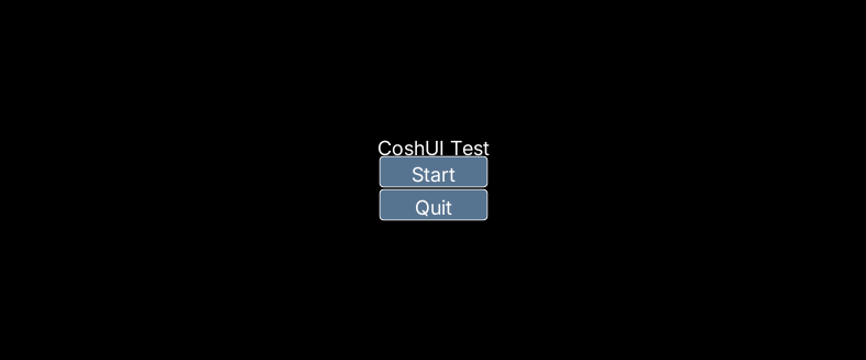 Image of the menu screen