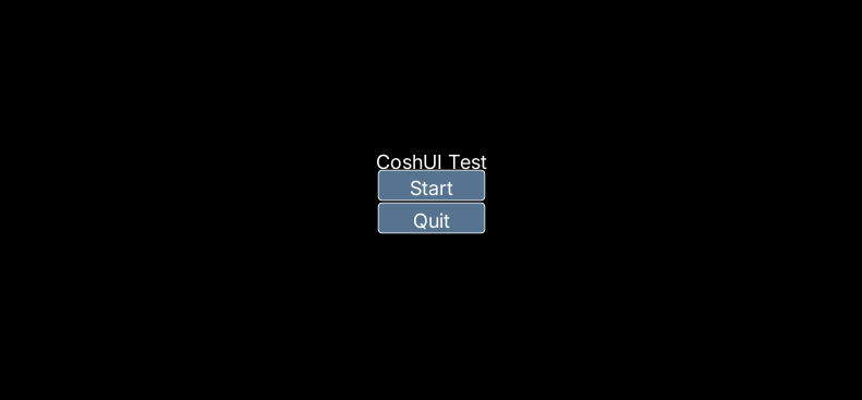 Image of the menu screen